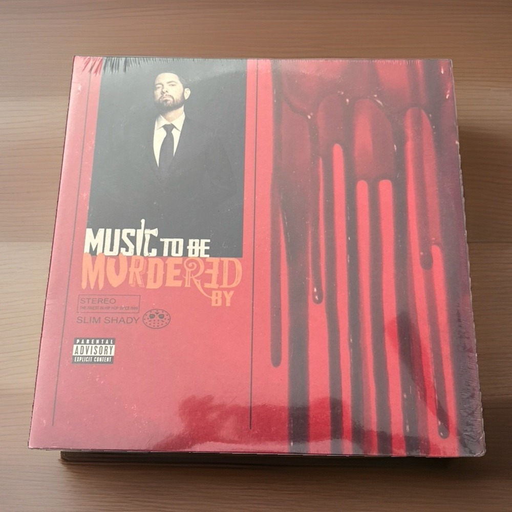 Eminem Music To Be Murdered Slim Shady 2XLP Vinyl Record NEW SEALED Hip Hop